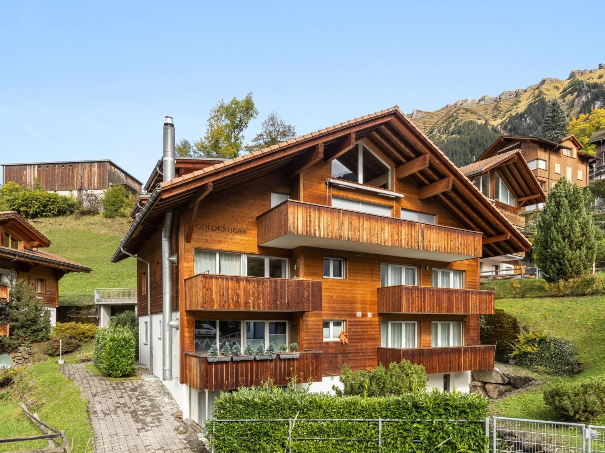 Apartment Goldenhorn Apt-F By Interhome Wengen Exterior foto